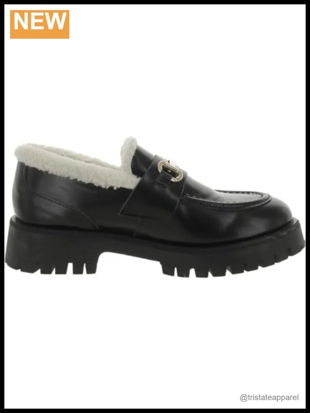 Faux Fur Lined Loafer with 1.5
